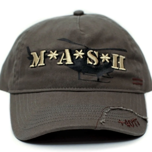 Other - MASH Medi-Vac Logo Hat Olive Green Adjustable Cap M*A*S*H Retro Vintage Style TV